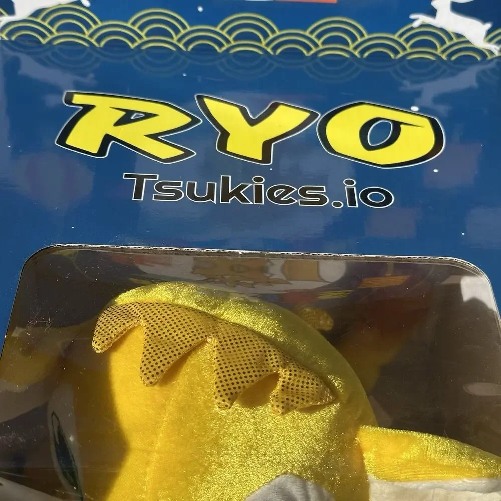 Tsukies Ryo N F T Crypto Project Plush 1 of 555 Made Beverly Hills Teddy Bear Co